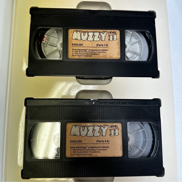 MUZZY French Level II BBC Language Course for Children VHS & Cassette Tapes 1990 - Picture 10 of 10